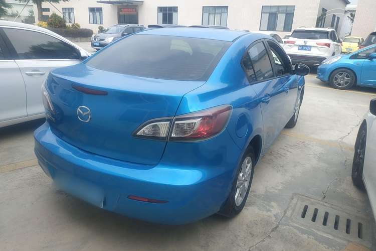 Used Mazda 3 2013 Sedan 1.6L Manual Elite Model Rear Right 45 Deg