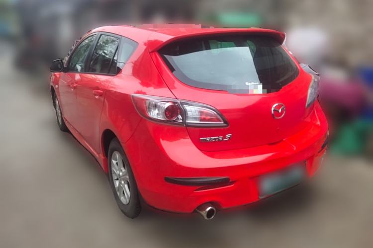 Used Mazda 3 2013 Hatchback 1.6L Automatic Elite Model Rear Left 45 Deg