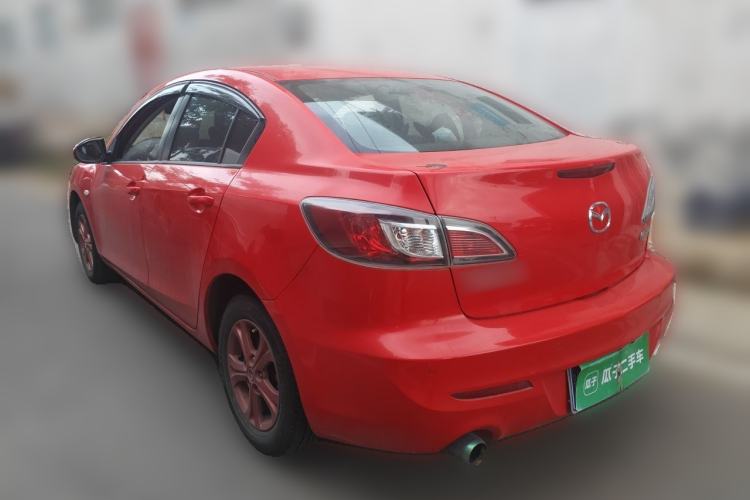 Used Mazda 3 2013 Sedan 1.6L Manual Elite Model Rear Left 45 Deg
