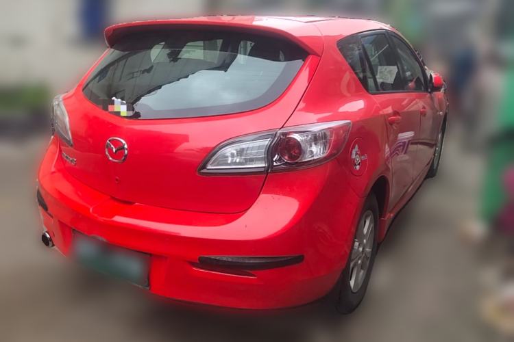 Used Mazda 3 2013 Hatchback 1.6L Automatic Elite Model Rear Right 45 Deg