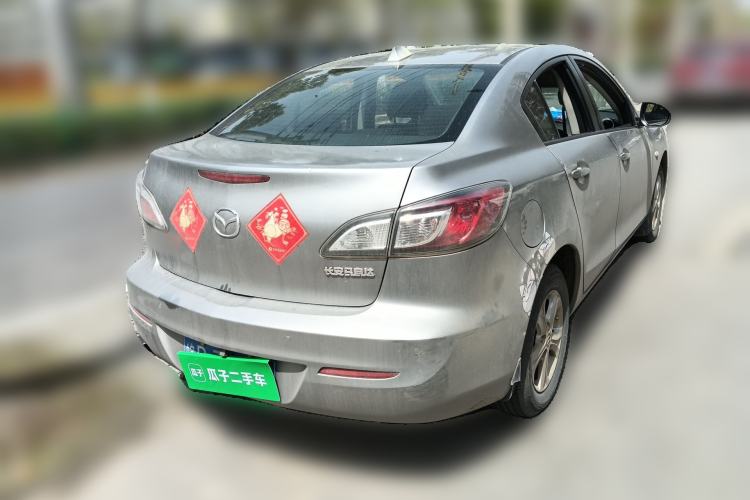 Used Mazda 3 2013 Sedan 1.6L Manual Elite Model Rear Right 45 Deg