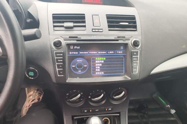 Used Mazda 3 2013 Sedan 1.6L Automatic Elite Model Audio And AC Panel