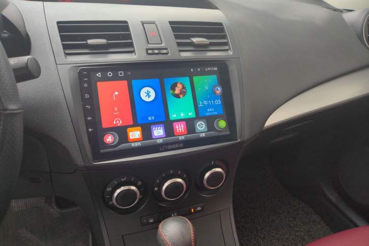 Used Mazda 3 2013 Hatchback 1.6L Automatic Elite Model Audio And AC Panel