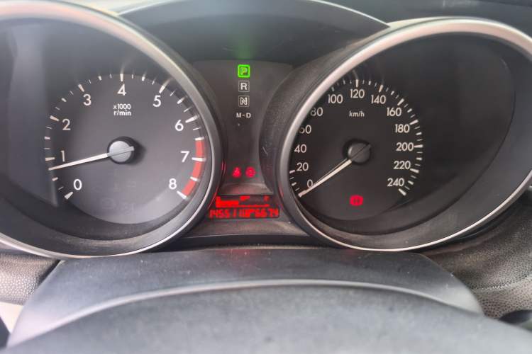 Used Mazda 3 2013 Sedan 1.6L Automatic Elite Model Odometer Close Up