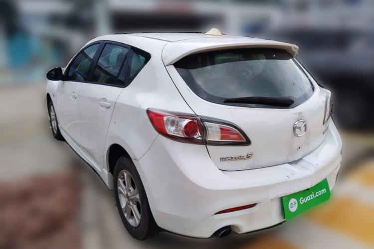 Used Mazda 3 2013 Hatchback 1.6L Automatic Elite Model Rear Left 45 Deg