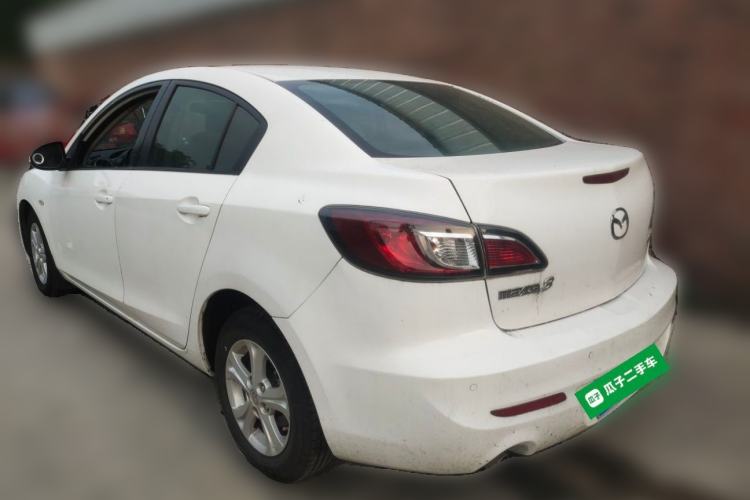Used Mazda 3 2013 Sedan 1.6L Manual Elite Model Rear Left 45 Deg