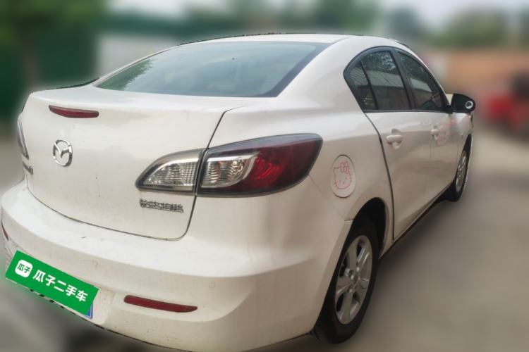 Used Mazda 3 2013 Sedan 1.6L Manual Elite Model Rear Right 45 Deg