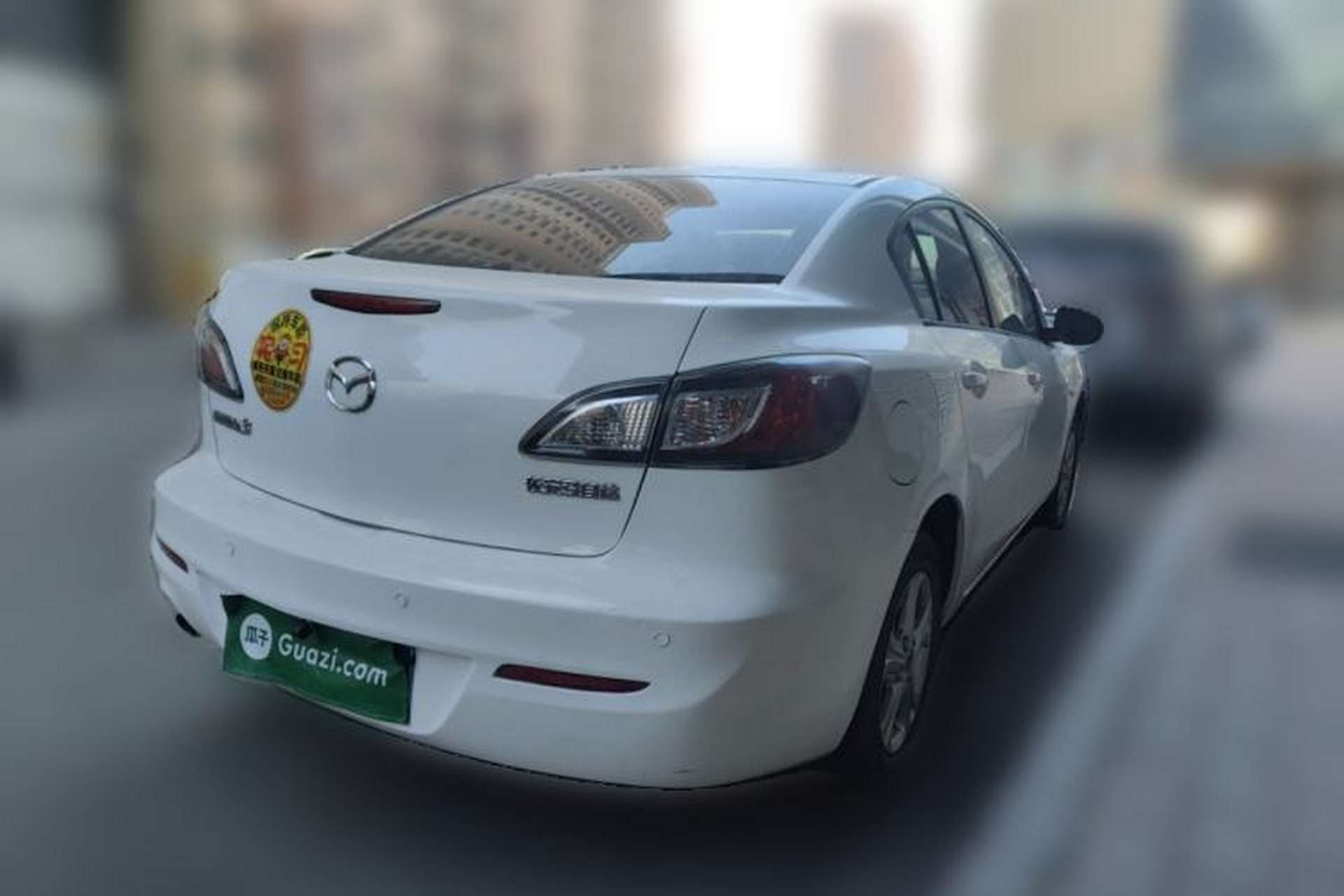 Used Mazda 3 2013 Sedan 1.6L Automatic Elite Model Rear Right 45 Deg