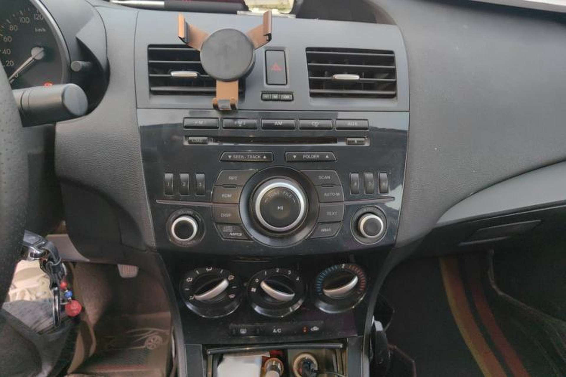 Used Mazda 3 2015 Sedan 1.6L Manual Comfort Model Audio And AC Panel
