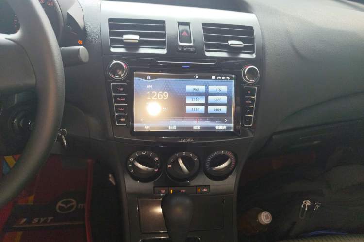 Used Mazda 3 2015 Sedan 1.6L Automatic Comfort Model Audio And AC Panel
