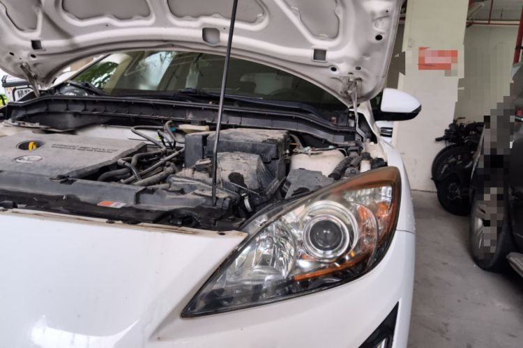 Used Mazda 3 2015 Hatchback 2.0L Automatic Sport Model Engine Bay Left