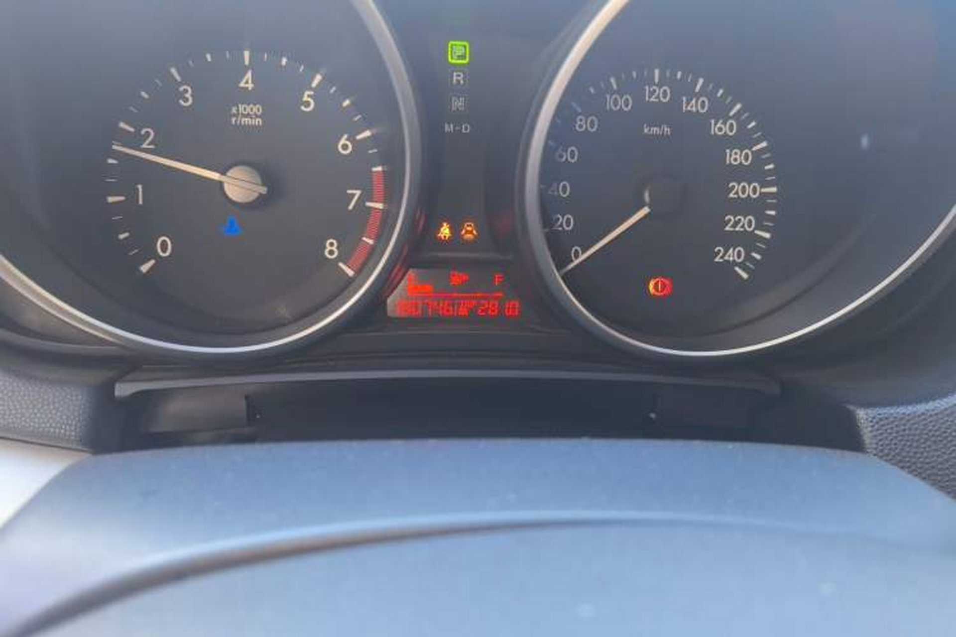 Used Mazda 3 2015 Sedan 1.6L Automatic Elite Model Odometer Close Up
