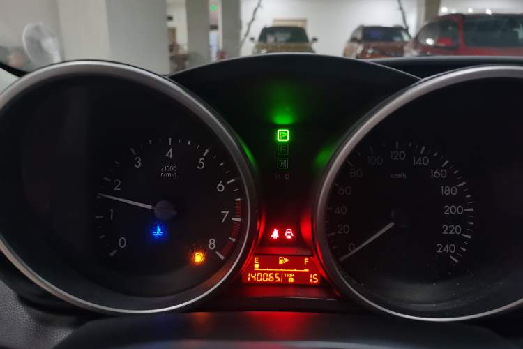 Used Mazda 3 2015 Sedan 1.6L Automatic Comfort Model Odometer Close Up