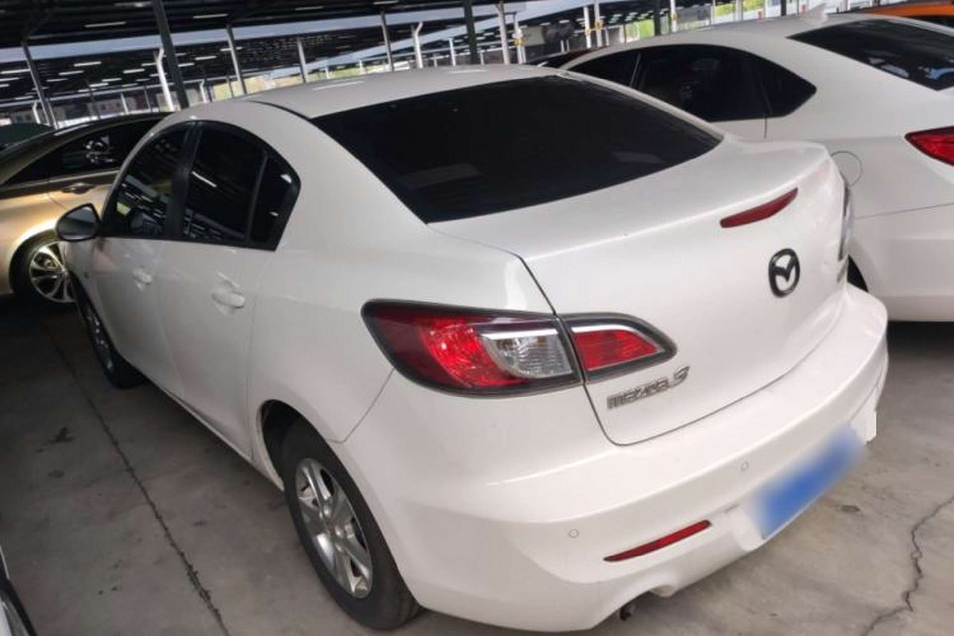 Used Mazda 3 2015 Sedan 1.6L Automatic Elite Model Rear Left 45 Deg