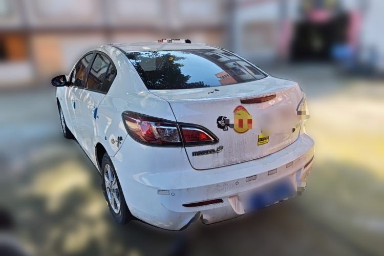 Used Mazda 3 2015 Sedan 1.6L Automatic Elite Model Rear Left 45 Deg