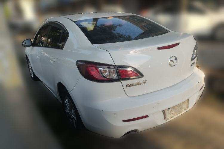 Used Mazda 3 2015 Sedan 1.6L Manual Elite Model Rear Left 45 Deg
