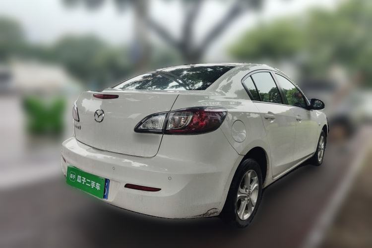 Used Mazda 3 2015 Sedan 1.6L Manual Comfort Model Rear Right 45 Deg