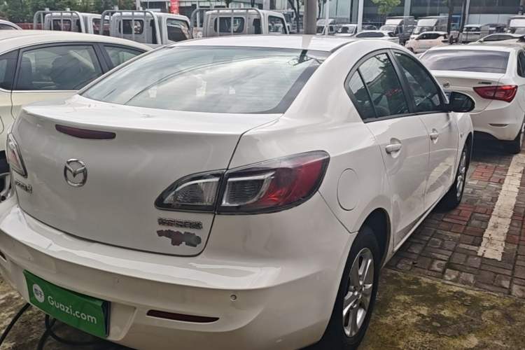 Used Mazda 3 2015 Sedan 1.6L Automatic Comfort Model Rear Right 45 Deg