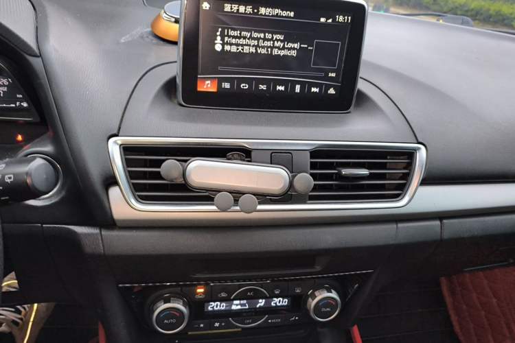Used Mazda 3 Axela 2014 Hatchback 1.5L Automatic Prestige Model Audio And AC Panel