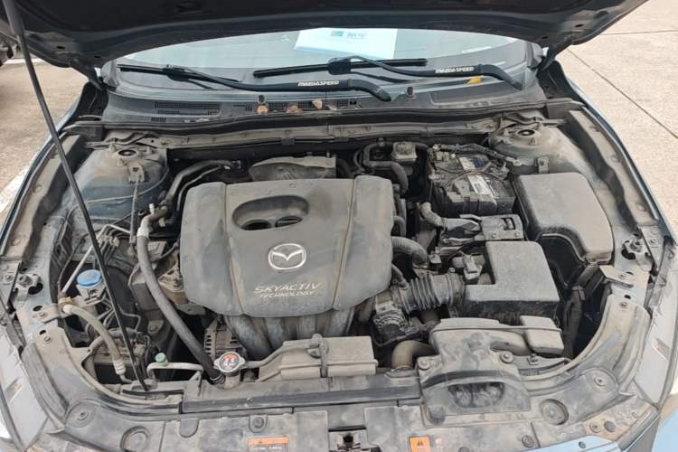 Used Mazda 3 Axela 2014 Hatchback 1.5L Automatic Luxury Model Engine Bay