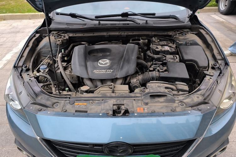 Used Mazda 3 Axela 2014 Hatchback 1.5L Automatic Prestige Model Engine Bay
