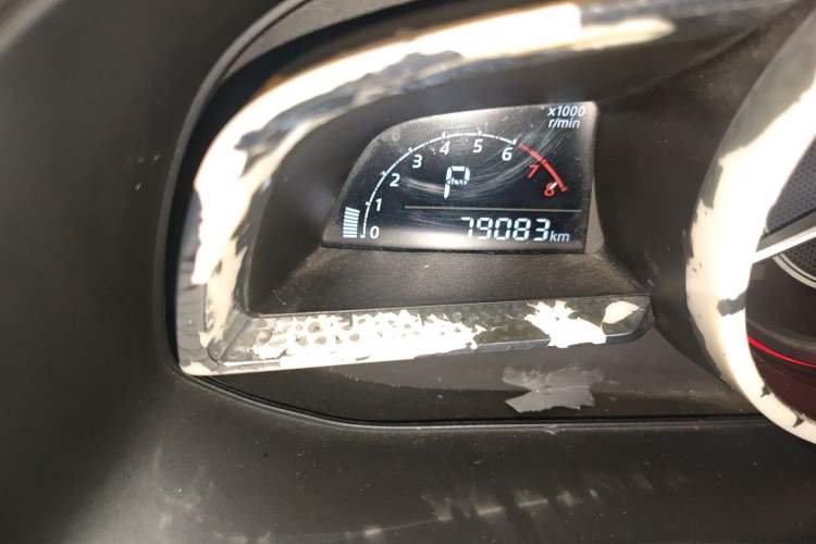 Used Mazda 3 Axela 2014 Sedan 1.5L Automatic Comfort Model Odometer Close Up