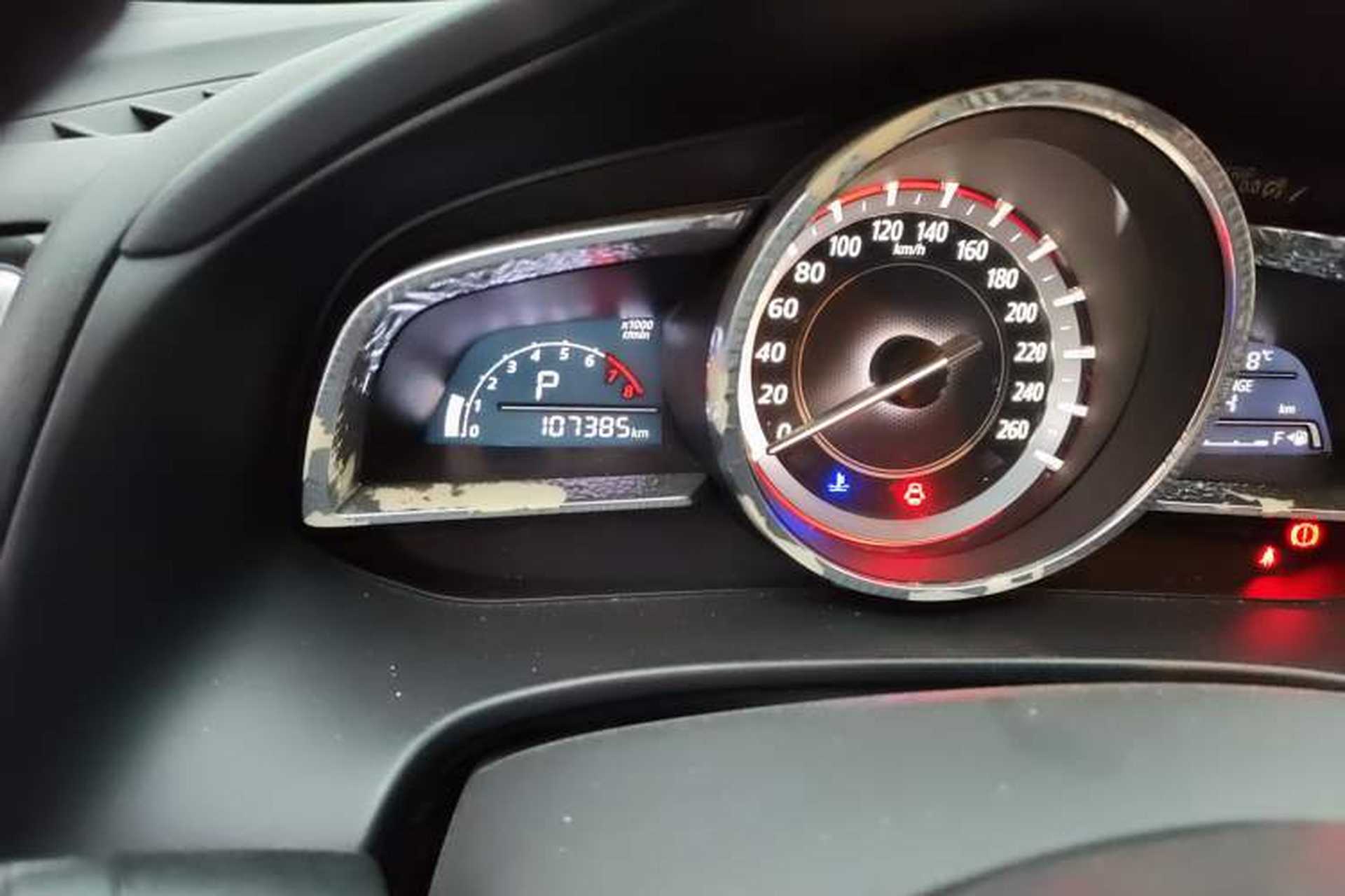 Used Mazda 3 Axela 2014 Sedan 2.0L Automatic Sport Model Odometer Close Up