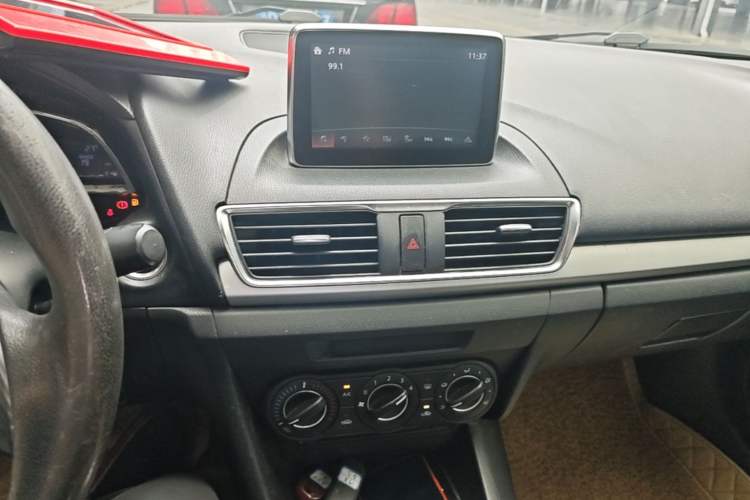 Used Mazda 3 Axela 2014 Sedan 1.5L Manual Comfort Model Audio And AC Panel