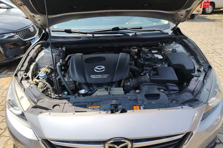 Used Mazda 3 Axela 2014 Hatchback 1.5L Automatic Luxury Model Engine Bay
