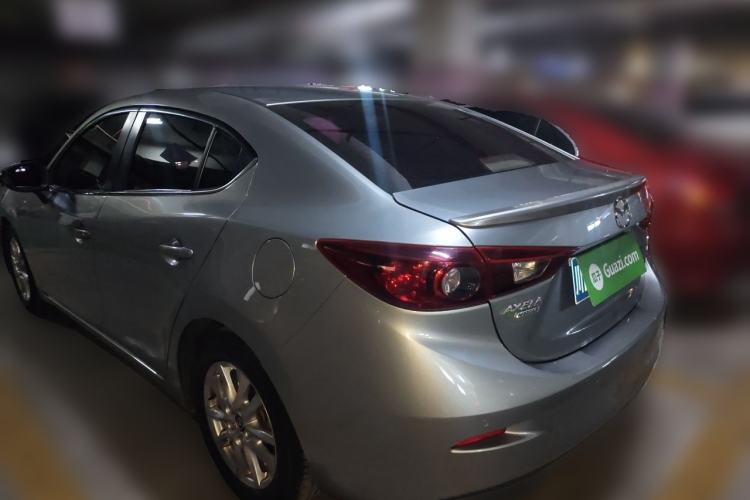 Used Mazda 3 Axela 2014 Sedan 1.5L Automatic Luxury Model Rear Left 45 Deg