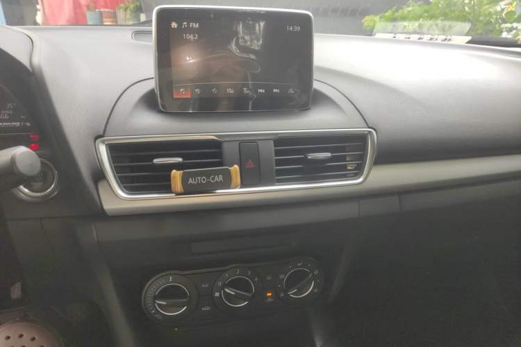 Used Mazda 3 Axela 2014 Sedan 1.5L Manual Comfort Model Audio And AC Panel