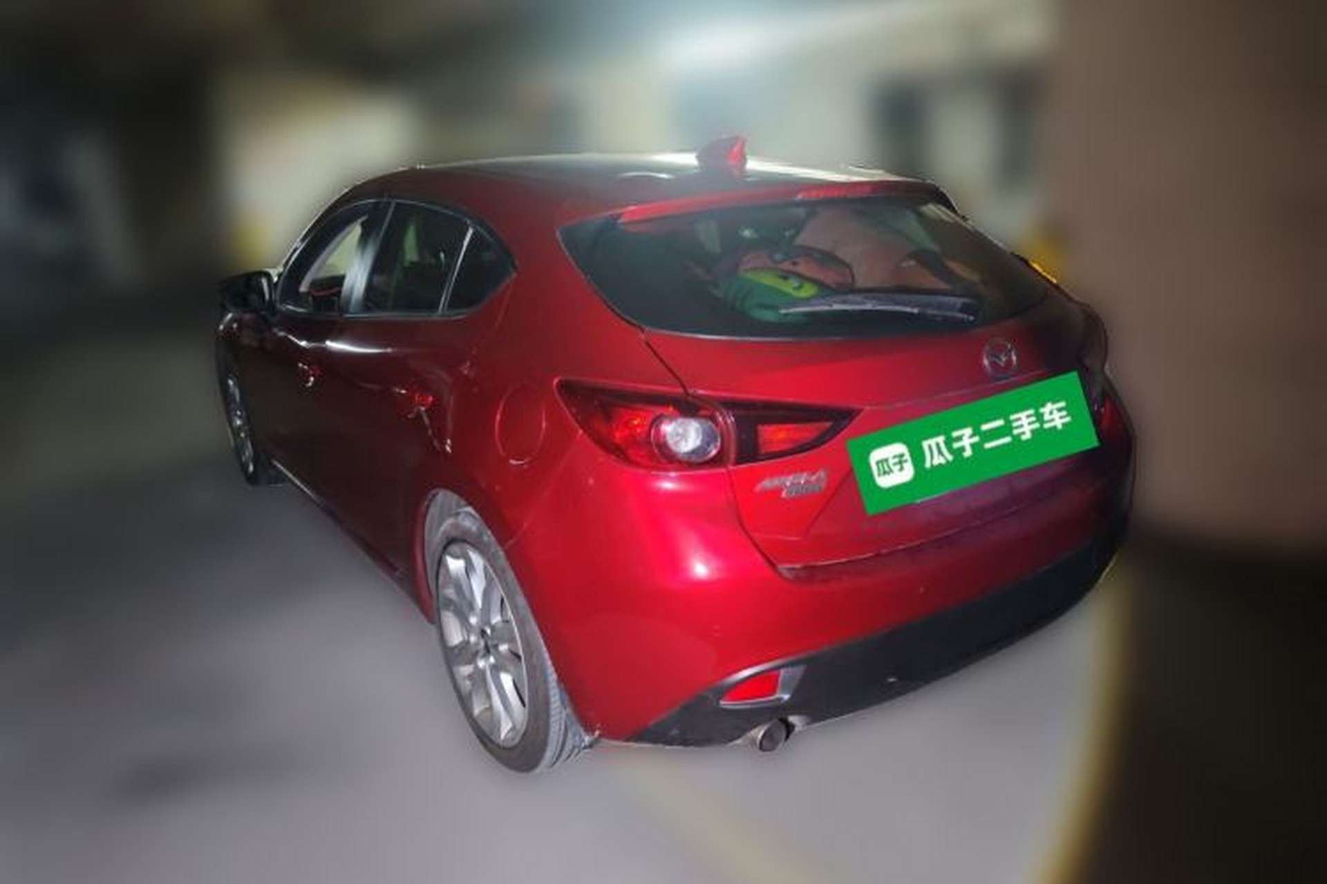 Used Mazda 3 Axela 2014 Hatchback 2.0L Automatic Sport Model Rear Left 45 Deg