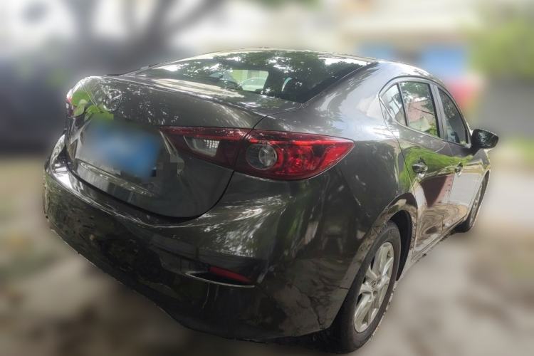 Used Mazda 3 Axela 2014 Sedan 1.5L Manual Comfort Model Rear Right 45 Deg