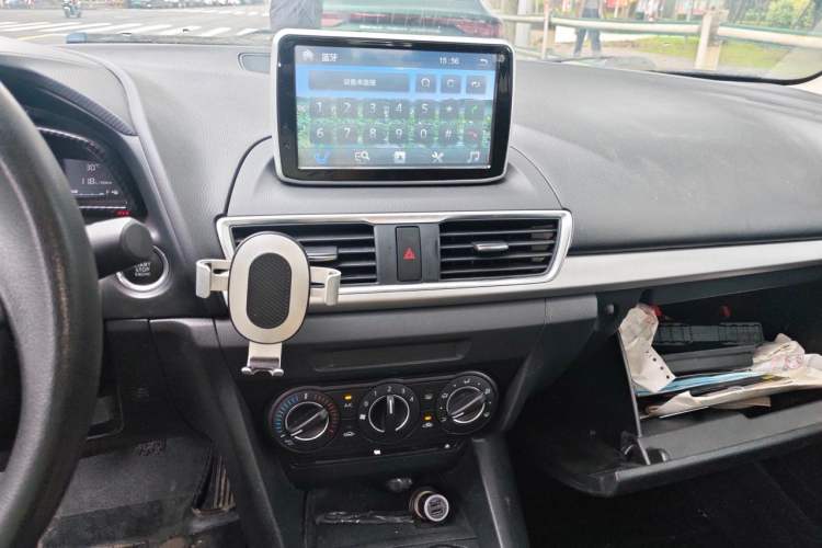 Used Mazda 3 Axela 2014 Sedan 1.5L Manual Comfort Model Audio And AC Panel