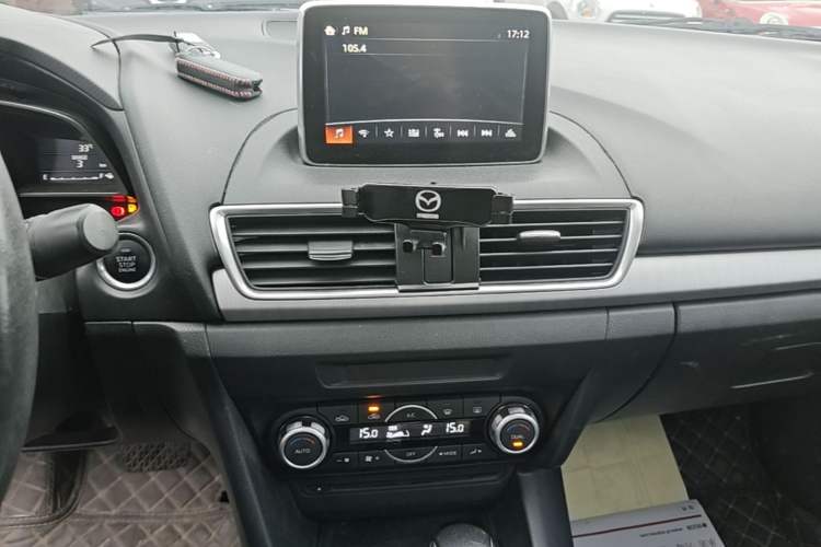 Used Mazda 3 Axela 2014 Sedan 2.0L Automatic Sport Model Audio And AC Panel