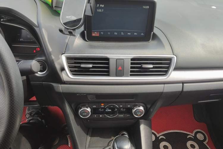 Used Mazda 3 Axela 2014 Sedan 1.5L Automatic Luxury Model Audio And AC Panel