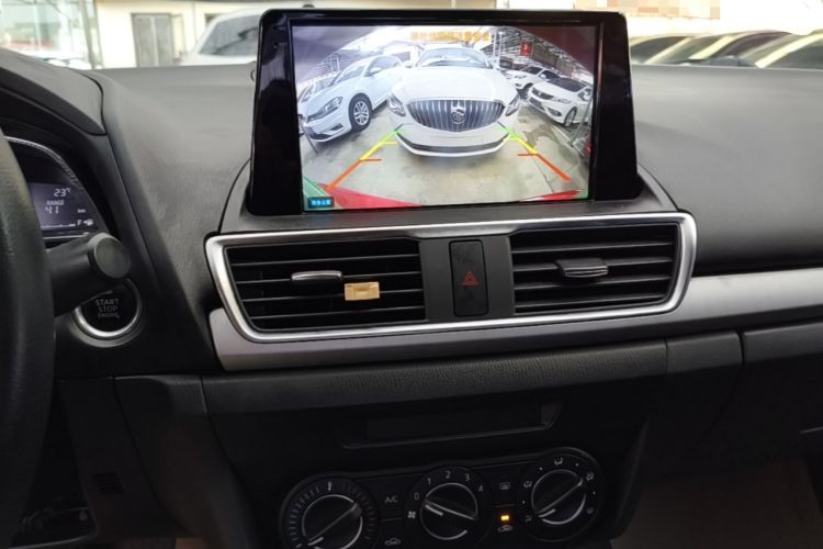 Used Mazda 3 Axela 2014 Sedan 1.5L Manual Comfort Model Audio And AC Panel