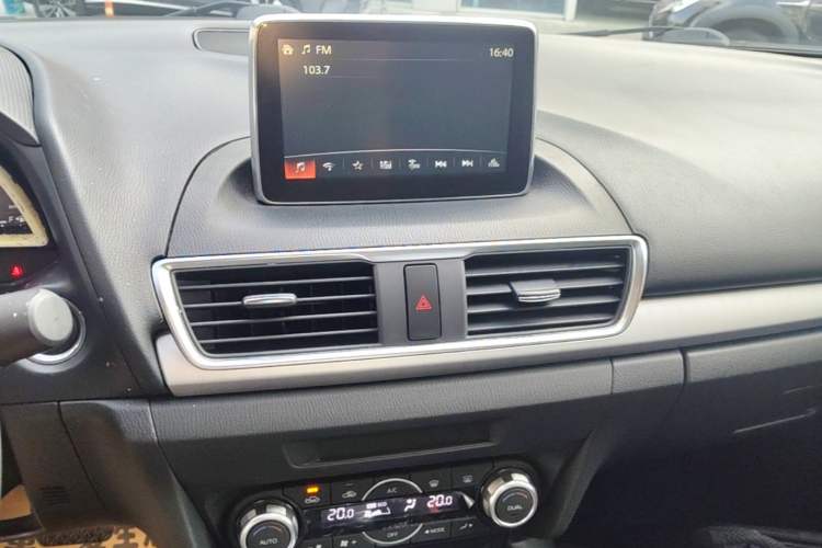 Used Mazda 3 Axela 2014 Sedan 1.5L Automatic Luxury Model Audio And AC Panel