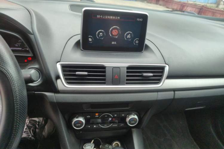 Used Mazda 3 Axela 2014 Sedan 1.5L Automatic Luxury Model Audio And AC Panel