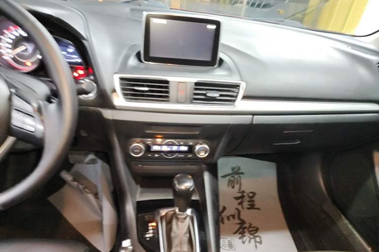Used Mazda 3 Axela 2014 Sedan 2.0L Automatic Sport Model Audio And AC Panel