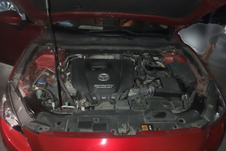 Used Mazda 3 Axela 2014 Hatchback 1.5L Automatic Luxury Model Engine Bay