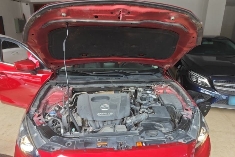 Used Mazda 3 Axela 2014 Sedan 1.5L Automatic Luxury Model Engine Bay