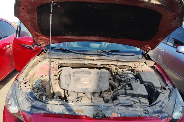 Used Mazda 3 Axela 2014 Hatchback 1.5L Automatic Luxury Model Engine Bay