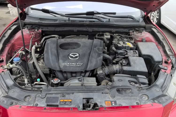 Used Mazda 3 Axela 2014 Hatchback 1.5L Automatic Luxury Model Engine Bay
