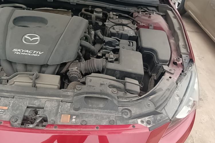 Used Mazda 3 Axela 2014 Sedan 1.5L Automatic Comfort Model Engine Bay Left