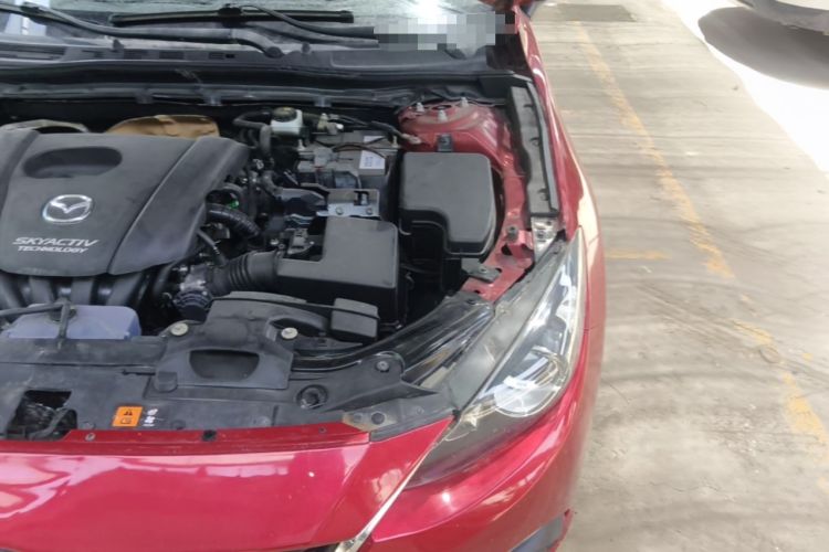 Used Mazda 3 Axela 2014 Hatchback 1.5L Automatic Luxury Model Engine Bay Left