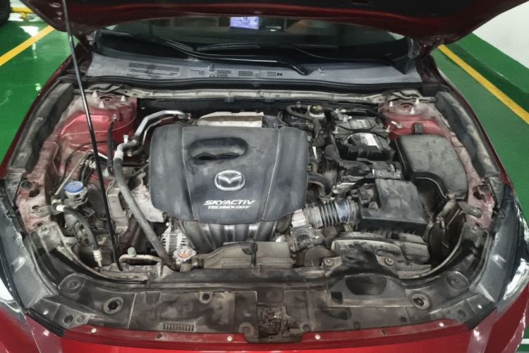 Used Mazda 3 Axela 2014 Hatchback 1.5L Automatic Prestige Model Engine Bay