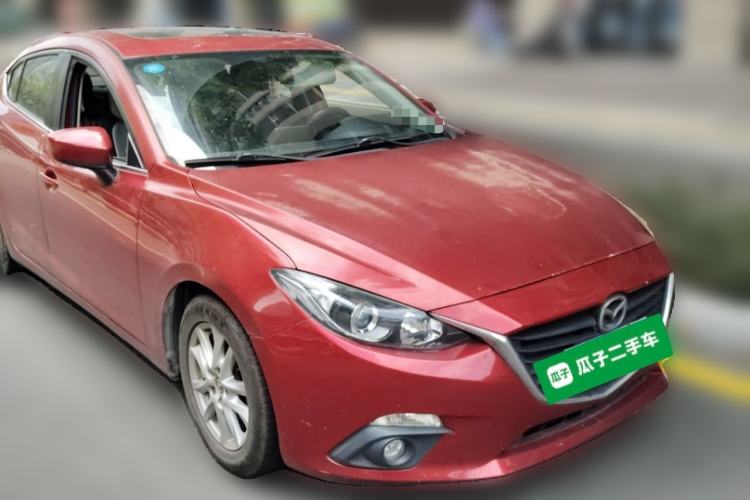 Used Mazda 3 Axela 2014 Sedan 1.5L Automatic Luxury Model Front Right 45 Deg