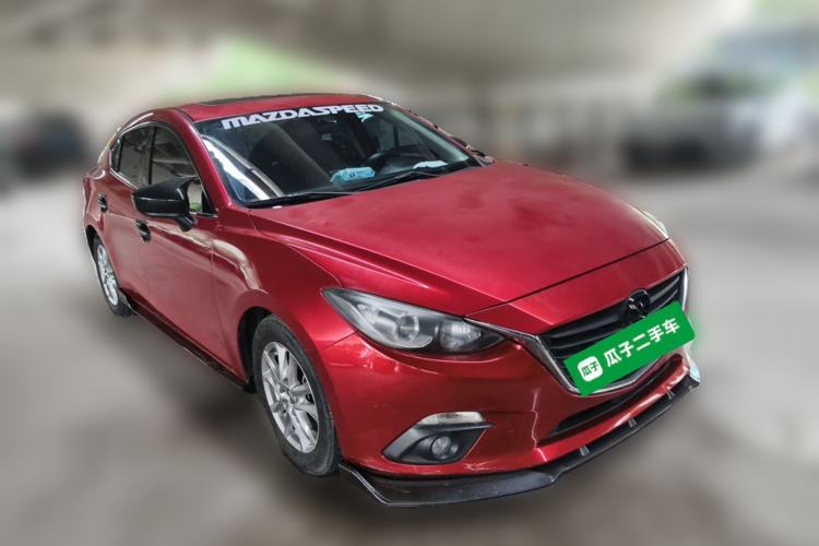 Used Mazda 3 Axela 2014 Sedan 1.5L Automatic Luxury Model Front Right 45 Deg