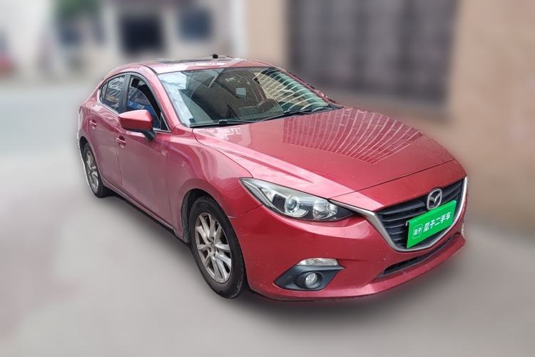 Used Mazda 3 Axela 2014 Sedan 1.5L Automatic Luxury Model Front Right 45 Deg